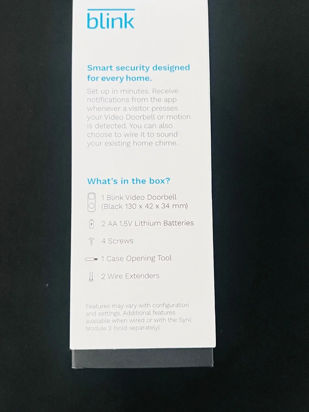 Blink Wireless Video Doorbell